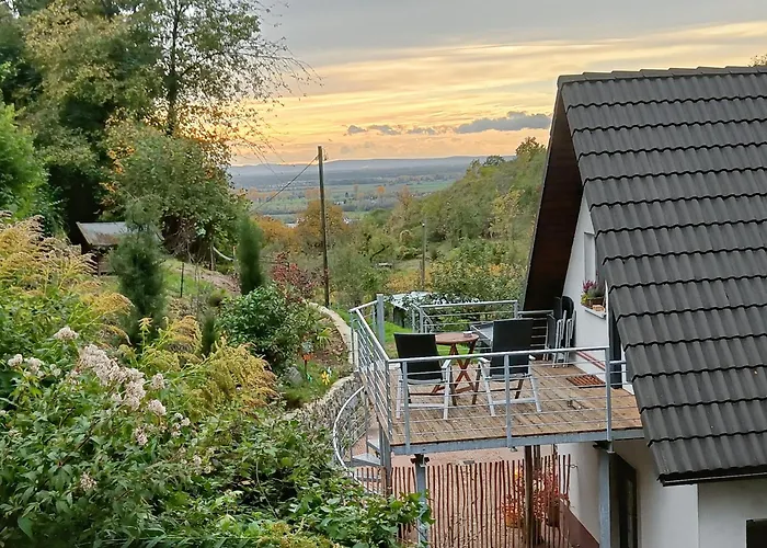 Direkt Am Wald Mit Panoramablick Bis Zur Pfalz