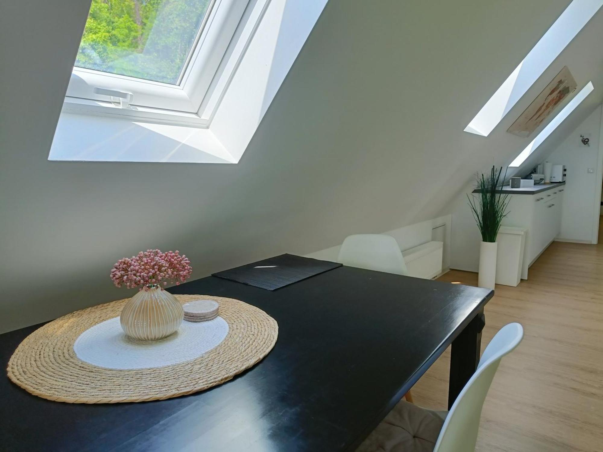 Direkt Am Wald Mit Panoramablick Bis Zur Pfalz Apartment Laudenbach (Rhein-Neckar)