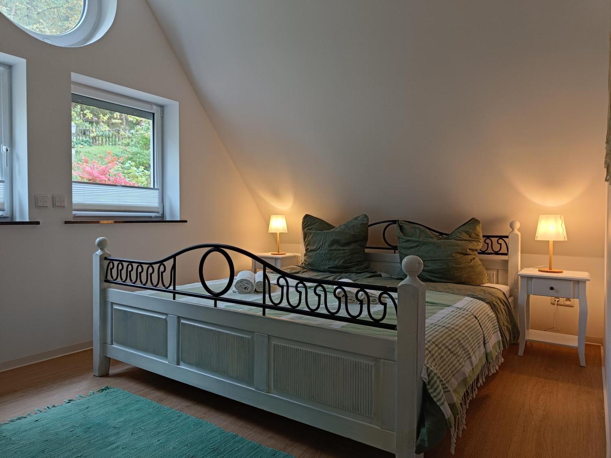 Direkt Am Wald Mit Panoramablick Bis Zur Pfalz Apartment Laudenbach (Rhein-Neckar)